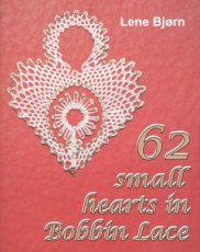 9788778471062 Bjorn Lene - 62 small hearts in bobbin lace
