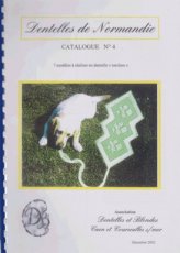 Bouvot Claudette - Dentelles de Normandie catalogue n°4 - 7 modeles a realiser en dentelle torchon
